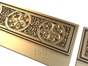 Church panel (PC_0050) 3D model for CNC machine